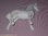Elegantes Swatow China Pferd weiss glänzend 8 stehend 2