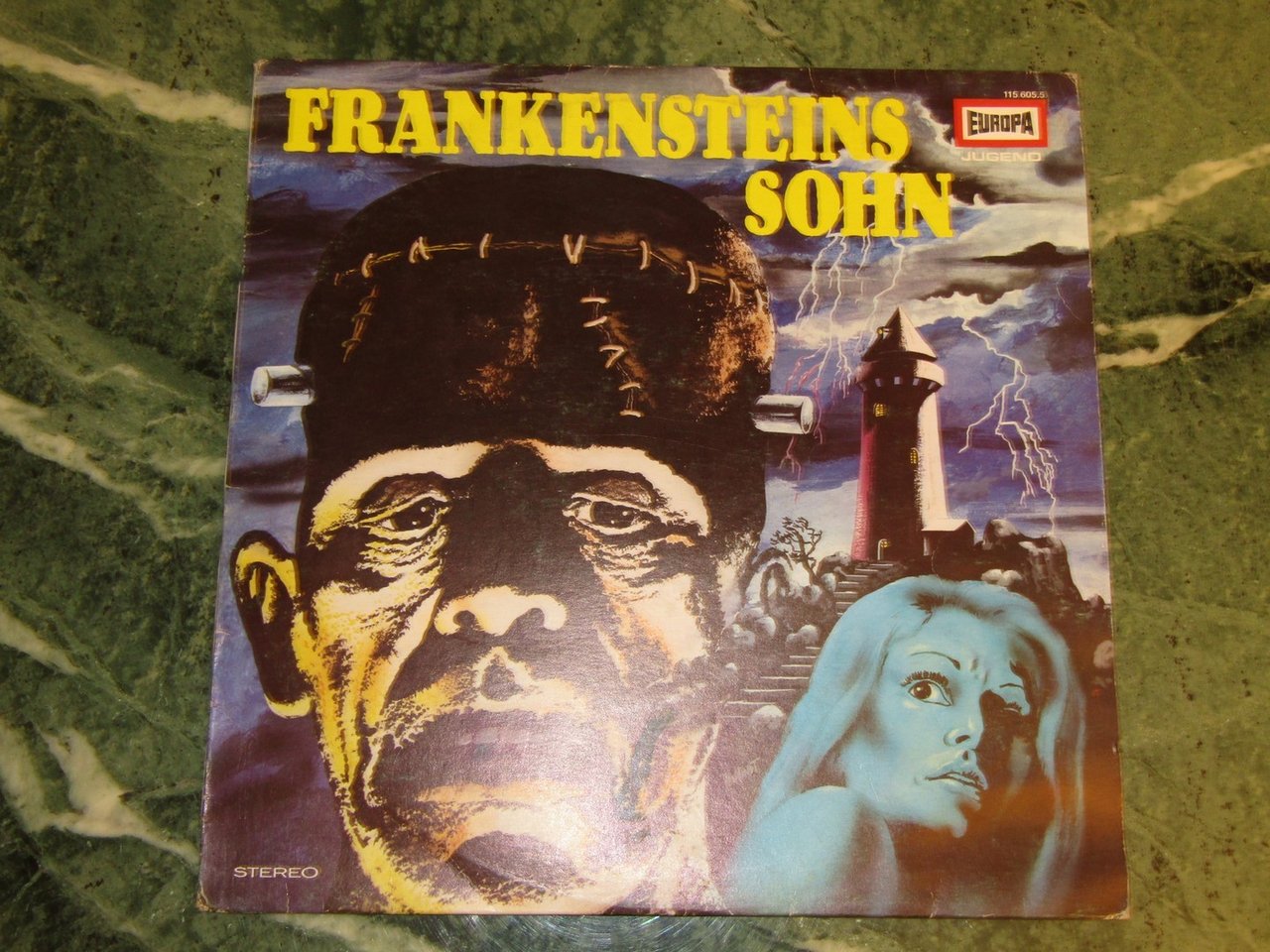 FRANKENSTEINS SOHN LP Vinyl  EUROPA Hörspiel 1977